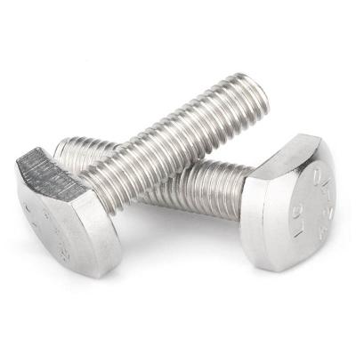 China Stainless Steel Made in China 304 Stainless Steel T Bolt Pressure Plate Screw Punching Groove T-Shaped Bolt for sale