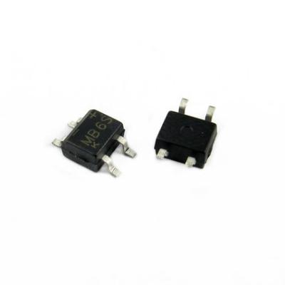 China Standard diode MB6S 0.5A 600V SOP4 rectifier bridge IC for sale
