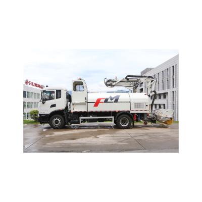 China Cleaning Machinery Repair Shops New FULONGMA Truck 4*2 Wall Truck Cleaning Hot Selling for sale