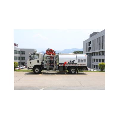 China FULONGMA machinery repair shops high efficiency cheaper price guardrail cleaning truck for sale for sale