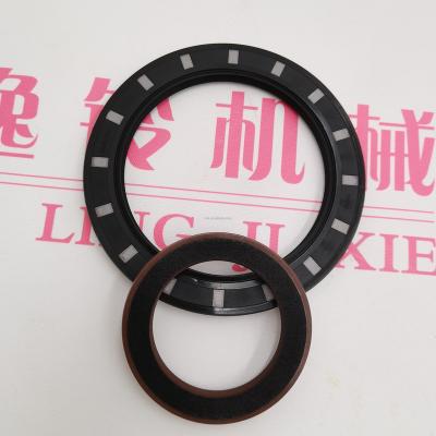 China Building Material Stores Hitachi isuzu 4BG1 4BD1 Long Life Front / Rear Crankshaft Seal ForExcavator for sale
