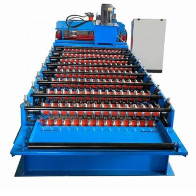 China water ripple roll forming machine metal sheet roof panel roll forming machine/roof press making machine for sale