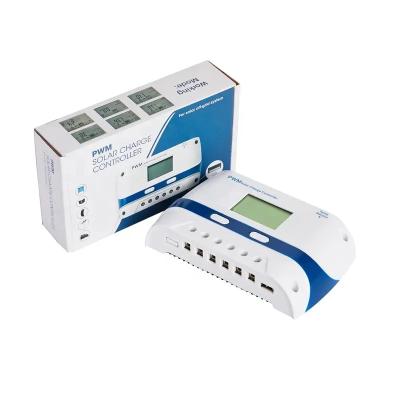 China Charger Controller Solar Charger Controller PWM Solar Controller Manual PWM Solar Charge Controller 60A 12V/24V/48V for sale