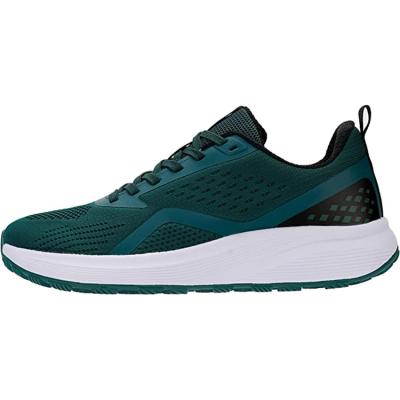China New Fashion Breathable Waist Cushioning Increasing Cushioning Mesh Sneakers Men Sports Shoes Green for sale