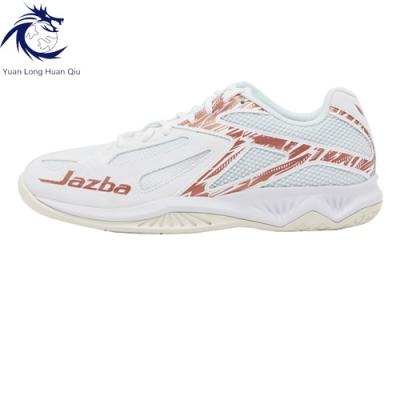 China Popular wholesale custom made indoor white sports rubber training badminton shoes for men for sale