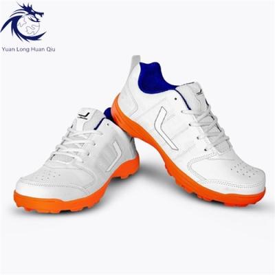 China New Custom Logo Rubber Spikes Outdoor Sports Cricket Cricket Shoes For Men for sale