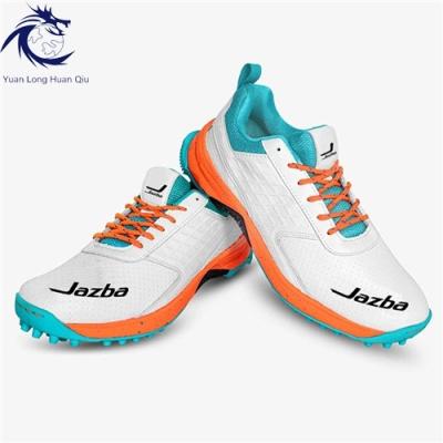 China Custom Hot Selling Rubber Logo Rubber Spikes Outdoor Sports Cricket Cricket Shoes For Men for sale