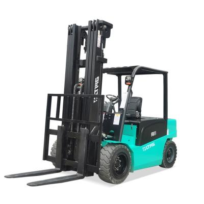 China Garment Shops LTMG Full AC new energy 80V battery mini electric forklift 3ton 5.0ton 3m 4m 5m 6m Electric forklift with Italy controller for sale