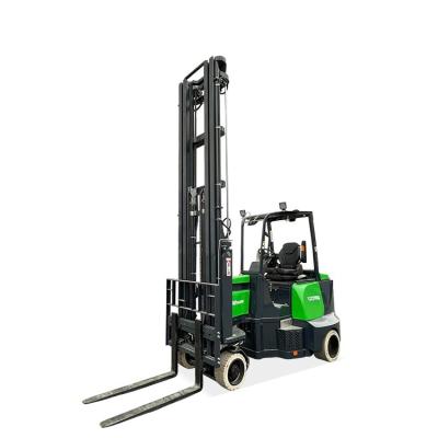 China Garment Shops LTMG 2t 2.5t 3t very narrow aisle forklift VNA forklift with Optional lifting height for sale