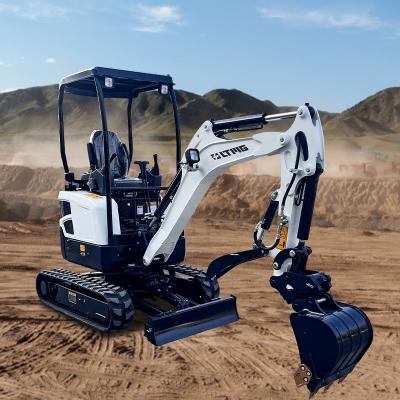 China Garment Shops LTMG Crawler Digger Retro Kubota Excavator Machine 0.8t 1t 1.5t 3t 2t 1 Ton 2.5t Mini Excavator With Zero Tail for sale