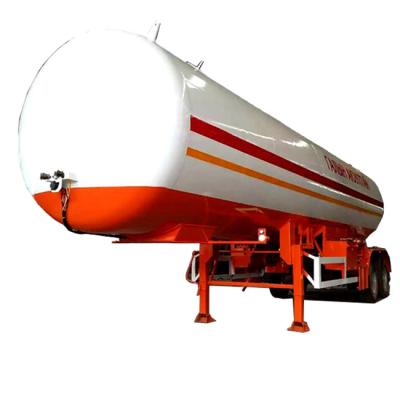 China 2 axles GLP gas tank semi trailer 40000 Liters Propane Tank Trailer lpg tank semi trailer for Sale for sale