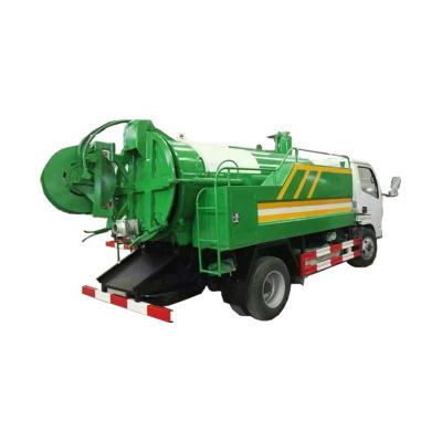 China 4000Liters high pressure pump truck high pressure washing truck equipped with water sprinkle system for sale