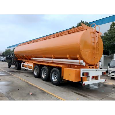 China 45000 Liters fuel tank trailers diesel fuel trailer for sale