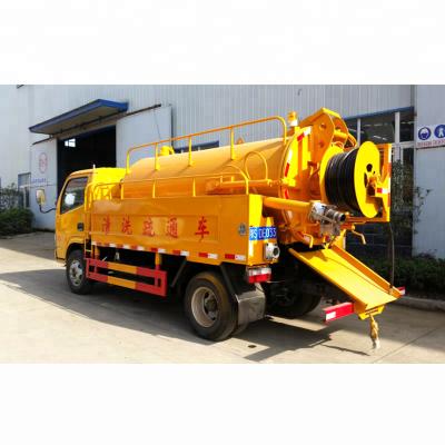 China China Dongfeng 5000 Liters high pressure cleaning vehicle for sale for sale