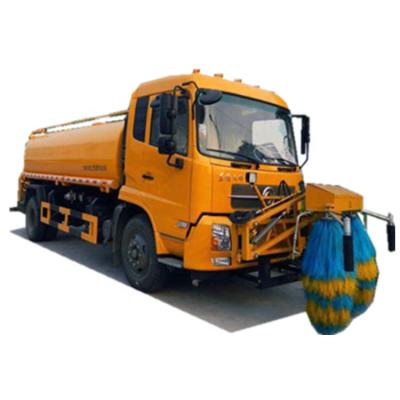China sewage tanker Cleaning suction combined cleaning pipeline function and High pressure cleaning fence trucks for sale