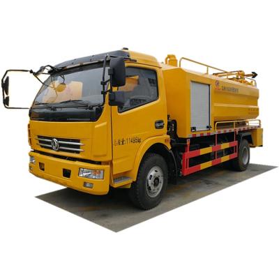 China sewage tanker Cleaning suction combined cleaning pipeline function vehicle 10cbm trucks for sale