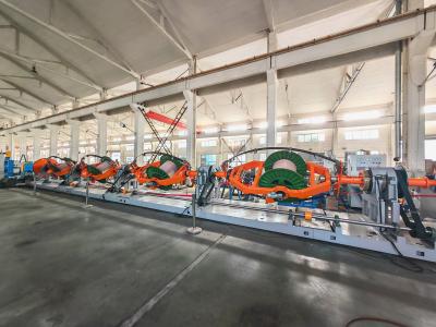 China 2000mm 1+6 Mechanische verschillende koppeling trommel Twister Kabelmachine voor beveiliging draad Untwist Te koop