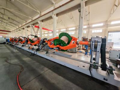 China 2000mm 1+4 Pitch Tracking Kabelmachine voor elektrische en telefoondraad Back-twist Te koop