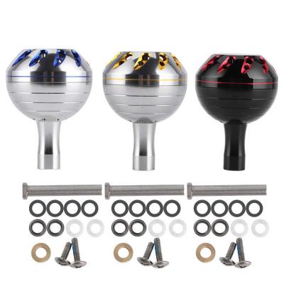 China Straight fishing Deukio 38mm/45mm fishing line wheel handle, metal wheel, balance A, leftFishing reels for sale