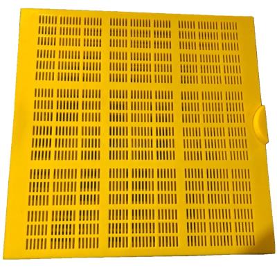 China High Quality Mineral Polyurethane Rubber Vibrating Screen Mesh Sieve Plate for sale