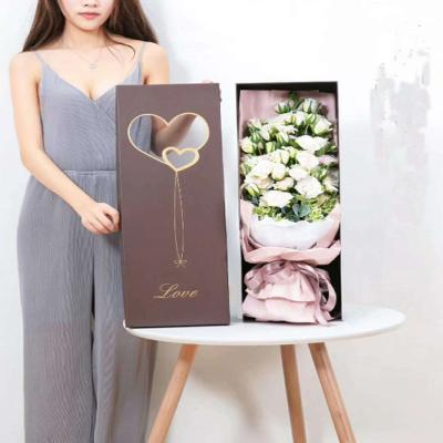 China Biodegradable Eco-friendly Recyclable Wholesale Custom Plant Box Large Fresh Flower Packaging Box Made In China for sale