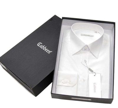 China Basic Custom Design Apparel Man Empty T-shirt Packaging Cardboard Paper Gift Box for sale