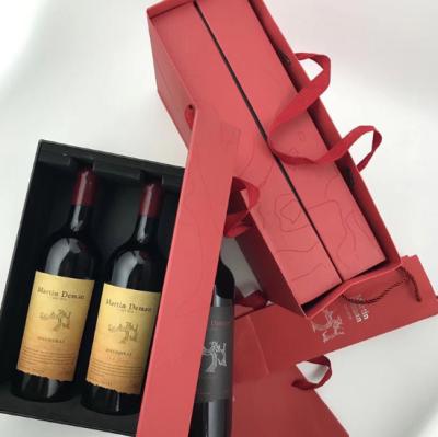 China Recyclable factory wholesale custom paper box for wine box for sale
