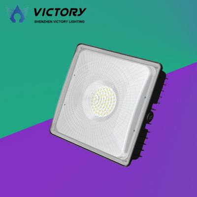 Китай Warehouse Factory Wholesale Motion Sensor Light Bulbs 80W DLC High Bay Gas Station LED Canopy Light продается
