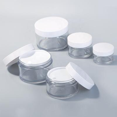 China Wholesale PET 30g 50g 100g 150g 200g Cream Jar High Quality Skin Care Cosmetic Containers Skin Care Packaging Packaging for sale
