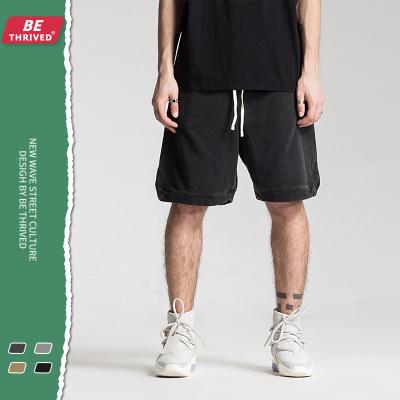 China 2021 New Anti-wrinkle Summer Loose Street Wash Casual Capri Sports Shorts for sale