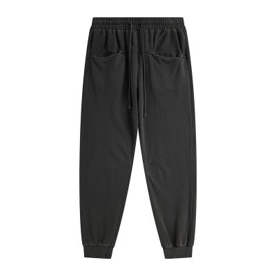 China Anti-Wrinkle New Front Dating Made Of 2021 Fall Stitched American High Street Fashion Pants Pocket Leggings for sale