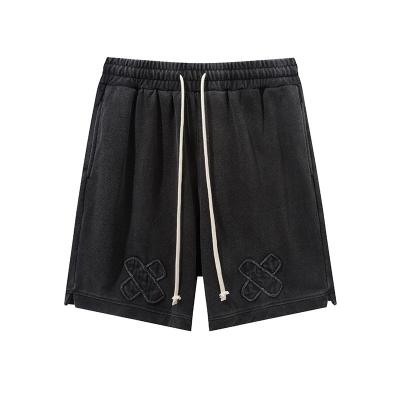 China Anti-wrinkle 2021 spring and summer water casual shorts high street pants set for sale