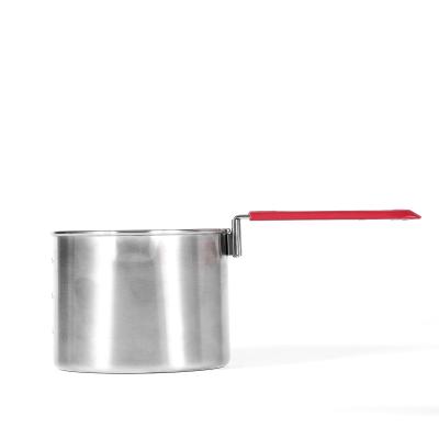 China Outdoor Cooking Tool Stainless Steel Outdoor Camping Cooking Pot Set Cookware for sale