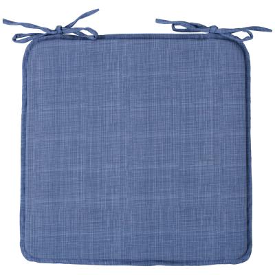 China Waterproof Hot Sale Minimalism Fabric Printing Chair Pad Polyester Seat Pads for sale