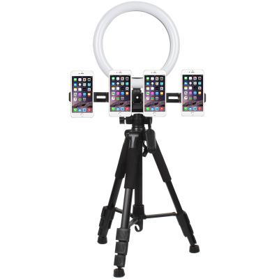 Cina treppiede di macchina fotografica da tavolino di 3.34ft Tiktok con il LED a 11 pollici Ring Light in vendita