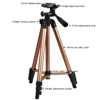 Cina Supporto del treppiede della videocamera del carico 2KG per il flusso continuo di vita del telefono DSLR in vendita