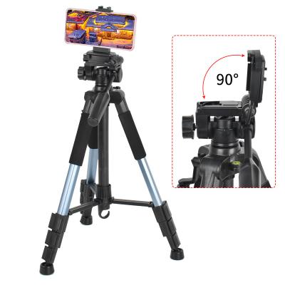 China Tripé Q668 de alumínio para a fotografia do telefone e da câmera à venda