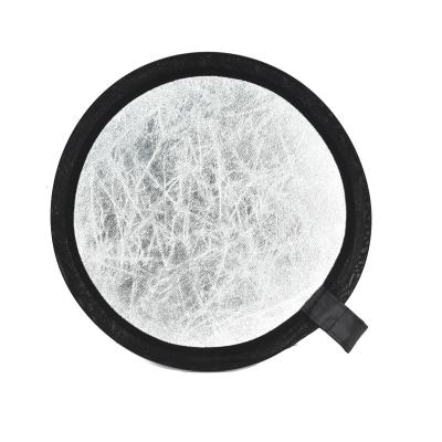 China 12 refletor leve dobrável redondo branco de prata da polegada 30cm para a iluminação exterior à venda