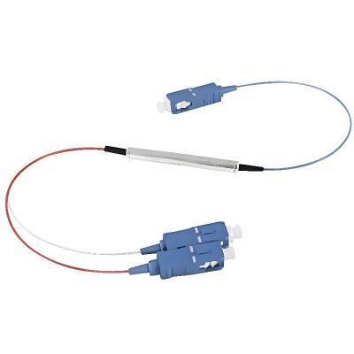 Cina Circolatore ottico insensibile alla polarizzazione delle 3 porte per bande 1310 nm o 1550 nm per comunicazioni in fibra e sistemi EDFA in vendita