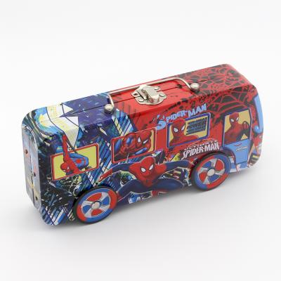 China Wholesale Recyclable Stylish Kids Metal Pencil Case Stationery Pencil Case for sale