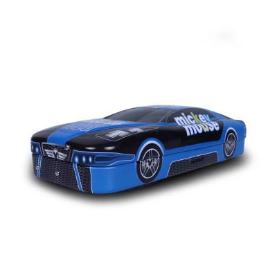China Custom Car Shape Metal Pen Pencil Gift Box Top Cool Gift Tin Box for sale