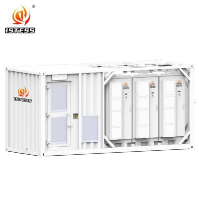 Chine Système de stockage d'énergie de conteneur de 40 pieds 500KWH 1MWH 2MWH Capacité personnalisée batterie solaire haute tension à vendre