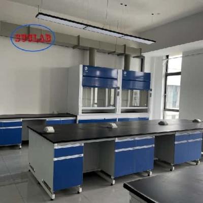 China Top- Chemistry Lab Workbench with Cabinets Excellent Customer Service and Phenolic Resin or Epoxy Resin Worktop for sale