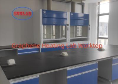 China Coating met grafeen Verwarming Chemie Lab Bench L*1500/750 W *800 /850mm H Of aanpasbaar Wit/ Blauw/ Geel/ Zwart Te koop