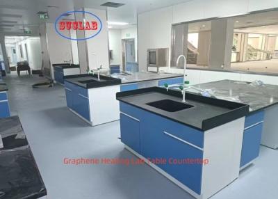 China Niet-gesloten lineaire handvat Chemie Lab Bank Warm Laboratory Casework met multi-functionele stopcontact en DTC 16-inch Silent Rail Te koop