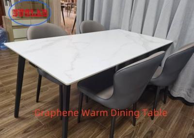 China Sleek And Modern Heating Funriture Warm Dining Tables Customizable and Controlled for Ultimate Comfort for sale