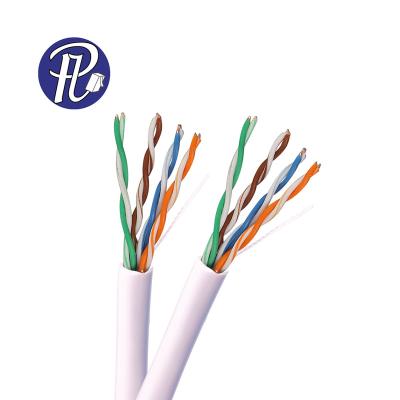 China PULLYCables Brand LAN Cable CAT5e UTP Indoor Network Cable Super Speed PVC 100Mhz 305m PL-LA55 for sale