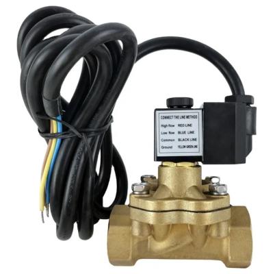 China Bernet High Accuracy Inner Thread Dual Flow Solenoid Valve for Fuel Dispenser for sale