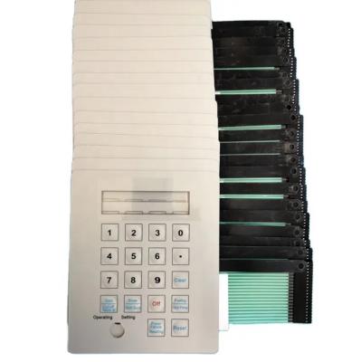 China Bernet de alta qualidade 12 teclas painel de controle teclado membrana para dispensador de combustível à venda