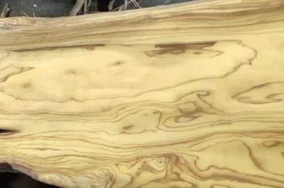 China Olive Wood Natural Wood Veneer For Furniture Inlay Craftsmanship for sale